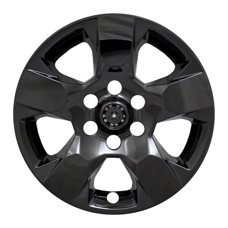 Coast2Coast 18", 5 Spoke, Gloss Black, Plastic, Set Of 4 IWCIMP435BLK